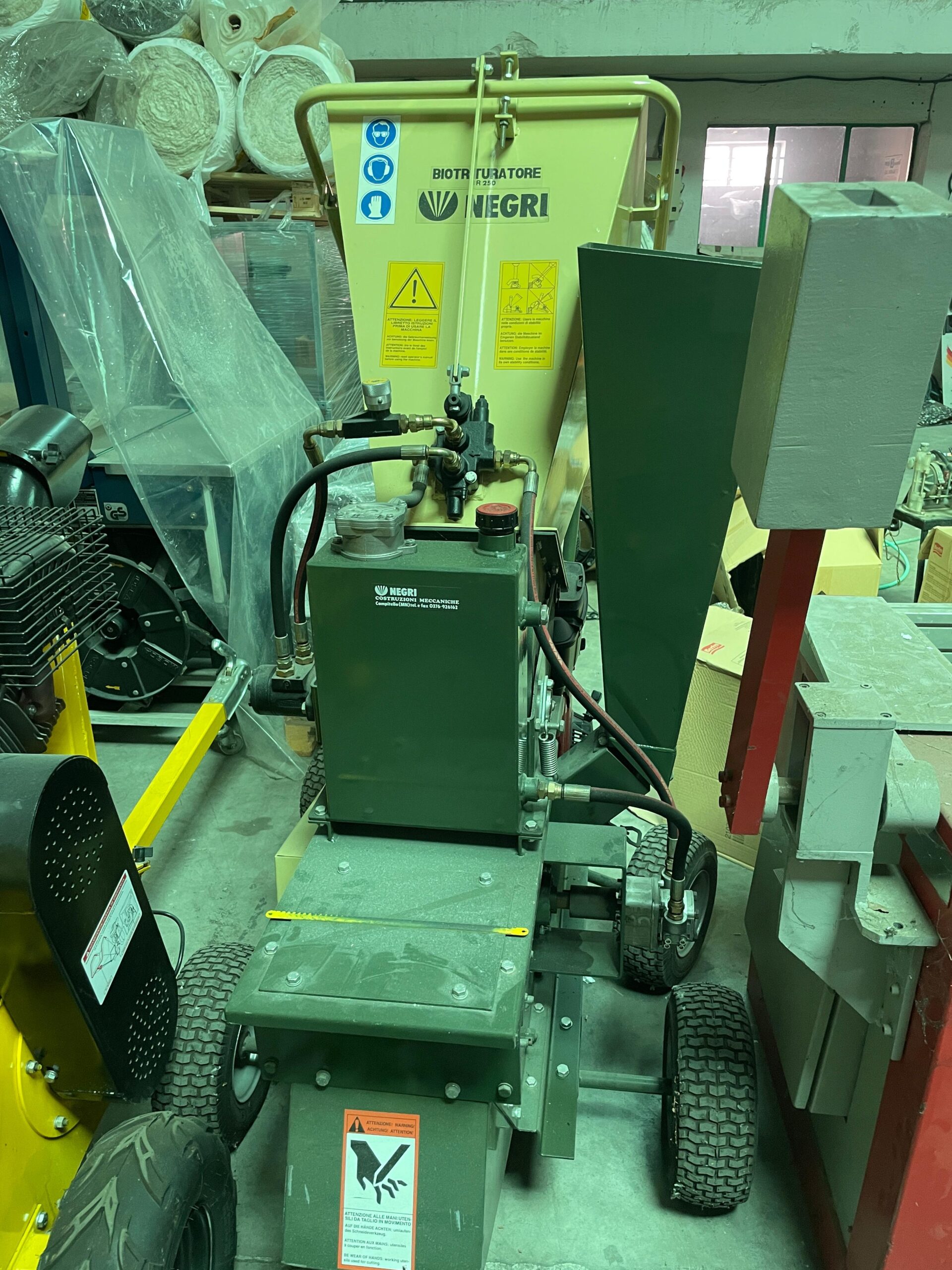 Biotrituradora Negri R250 Gasolina 